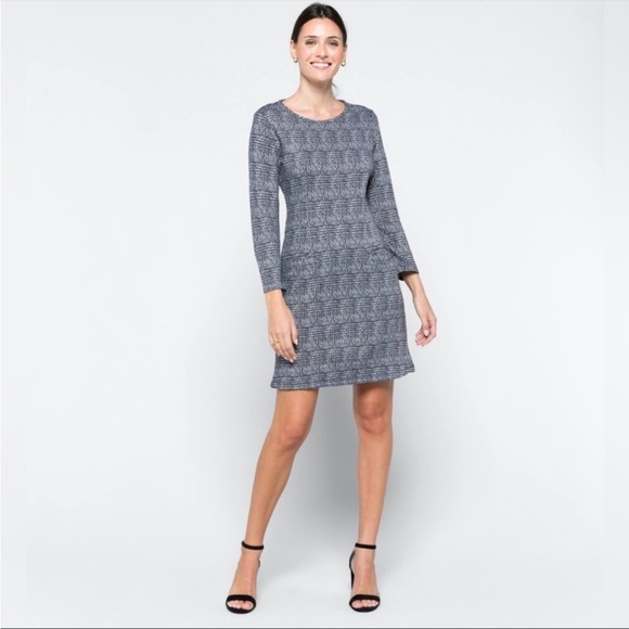 41 Hawthorn | for Stitch Fix | Aniya Jacquard Knit Dress - Picture 1 of 7